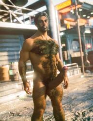 balls big_balls big_penis cowboy gay hairy_balls javier_escuella jepegraphics male muscles penis red_dead_redemption_(series) saguaro solo solo_male yaoi