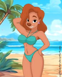 dot face from a goofy movie by carlshocker