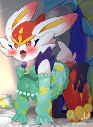 cinderace from nintendo by prrrrrrmine