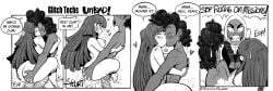 1boy 1boy1girl 1girls 2024 afro asian asian_female big_breasts black_and_white blush_lines boxx_wrench breasts carrying comic comic_panel couple couple_(romantic) couple_love couple_sex cum cum_in_pussy cum_inside english_text female glitch_techs heart hector_nieves hijab kissing long_hair male miko_kubota missionary_position monochrome muslim muslim_female pussy sex speech_bubble text zahra_rashid
