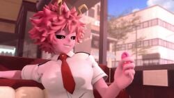 1futa 1girls 3d animated balls balls_clench big_balls big_penis brown_hair buttplug cafe clothed clothed_female clothed_futa clothing cum exhibitionism exhibitionist female futa_focus futanari horns intersex light-skinned_female light_skin mina_ashido my_hero_academia no_sound ochako_uraraka penis pink_body pink_hair pink_skin precum public public_exposure public_indecency restaurant school_uniform sex_toy shieldshroud skirt smile sound sound_edit sound_effects tagme tied_hair tradelt under_the_table vibrator video