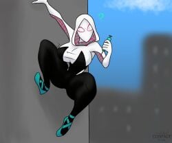 gwen stacy from marvel by confade