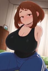 ochako uraraka from my hero academia by randomran