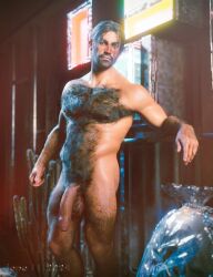 balls big_balls big_penis cowboy gay hairy_balls javier_escuella jepegraphics male muscles penis red_dead_redemption_(series) saguaro solo solo_male yaoi
