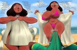 1boy 1girls 2024 barrybbeesly beach beach_towel big_breasts big_hips bikini breasts brown_hair bulge bulge_through_clothing bulge_under_clothes cheating cheating_(relationship) cheating_husband clouds dark-skinned_female dark-skinned_male dark_skin dialogue english_text erect_penis erection erection_under_clothes erection_under_clothing female hips imminent_anal imminent_fellatio imminent_oral imminent_penetration imminent_sex indian indian_female male male_pov milf penis penis_under_clothes pov priyanka_maheswaran pubic pubic_hair pubic_hair_peek sand sky speaking speaking_to_viewer steven_universe thick thick_ass thick_legs thick_thighs thighs throbbing throbbing_penis tight_bikini tight_clothing tight_fit tight_thong towel towel_around_waist voluptuous voluptuous_female wearing_towel wet_bulge wrapped