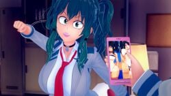 eight69 female_deku my_hero_academia tagme