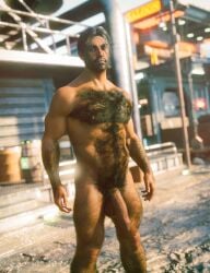 balls big_balls big_penis cowboy gay hairy_balls javier_escuella jepegraphics male muscles penis red_dead_redemption_(series) saguaro solo solo_male yaoi