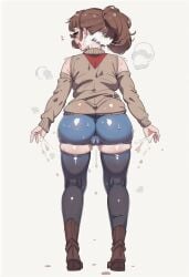 ai_generated ass_focus back_view mettajess twitch vtuber wet_pussy