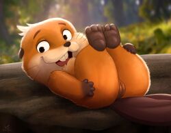 2025 ass beaver beaver_tail black_eyes brown_body brown_fur buckteeth darkened_vulva digital_media_(artwork) disney feet female feral first_porn_of_character fur genitals hair hi_res hoppers mabel_tanaka mammal nude pixar presenting presenting_hindquarters pussy rodent smile solo tail teeth vulva zeklullaby