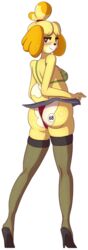 isabelle (animal crossing) from animal crossing by zelc-face