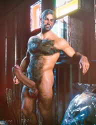 balls big_balls big_penis cowboy gay hairy_balls javier_escuella jepegraphics male muscles penis red_dead_redemption_(series) saguaro solo solo_male yaoi