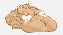 1girls ass belly belly_on_ground bifurcated_gunt blob breasts cookie_run cookie_run_witch's_castle double_chin expansion expansion_sounds fat fat_ass fat_belly fat_breasts fat_face fat_legs fat_nipples fat_thighs feeding female first_cream_cookie force_feeding forced_expansion forced_weight_gain hyper hyper_belly hyper_fat immobile lactating lactation obese obese_female onomatopoeia scarletpest slosh sloshing_belly sloshing_breasts ssbbw stomach_noises sunken_limbs tube_feeding weight_gain white_hair white_hair_female