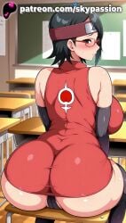 1girls 2025 ai_assisted ai_generated anime artist_name ass ass big_ass big_butt black_eyes black_hair blush booty boruto:_naruto_next_generations breast breasts breasts breasts bubble_ass bubble_butt bust buttocks cameltoe chair chest classroom clothed_female curvy_ass curvy_butt cute_ass desk fat_ass fat_mons female_focus female_only firm_ass from_behind giant_ass glasses heart heavy_ass hi_res high_quality high_resolution highres huge_ass juicy_ass juicy_butt large_ass looking_back massive_ass naruto naruto_(series) naruto_shippuden on_desk pantylines patreon patreon_username perfect_ass plump_ass red-framed_eyewear round_ass sarada_uchiha school_desk semi-rimless_eyewear sexy_ass short_hair sitting skypassion solo stable_diffusion thick_ass thick_thighs thighs tight_ass uchiha_sarada under-rim_eyewear voluptuous_ass watermark wide_ass