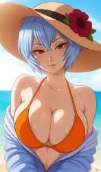 ayanami rei from neon genesis evangelion by lxlbanner