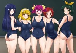 aoki reika from glitter force by fuooooo