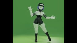 animated five_nights_at_freddy's five_nights_at_freddy's:_security_breach sillibastrd solo_female staff_bot_(security_breach) stuffbot_(nightbotgrey) tagme video