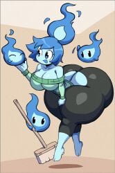 1girls angstrom female huge_ass smile tagme thick_thighs wide_hips