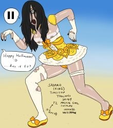 bimbo bimbo_body bimbo_lips bimbofication bimbofied paused tagme tanlines the_ring thick_thighs time_stop wide_hips xxxx52 yamamura_sadako