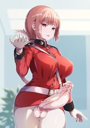 big_penis bottomless combat_s-ko fate/grand_order fate_(series) florence_nightingale_(fate) futa_only futanari large_breasts tagme testicles