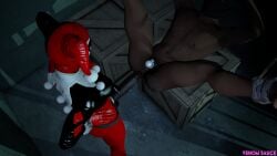 harley quinn from batman (series) by venomous sausage