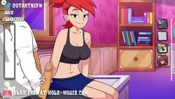 2d 2d_(artwork) 2d_animation animated bra cum cum_on_body cum_shot cumshot dotartnsfw foster's_home_for_imaginary_friends frankie_foster grey_body handjob hole_house moan moaning moaning_in_pleasure mp4 red_hair see-through see-through_clothing sex sitting sitting_on_desk skirt sound sound_effects tagme video videos
