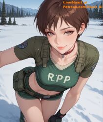 rebecca chambers from resident evil by haart ai