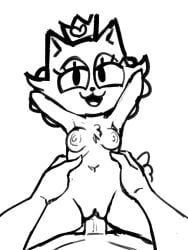 2025 anthro anthro_on_top anthro_penetrated areola big_areola big_breasts big_eyes big_nipples biped black_and_white breasts breasts_apart cheek_tuft chest_tuft cowgirl_position crown crown_only digital_drawing_(artwork) digital_media_(artwork) domestic_cat duo erect_nipples eyelashes facial_tuft felid feline felis female female_on_top female_penetrated fingers first_person_view fluffy from_front_position fur fur_tuft genitals hands_behind_head hands_on_another's_hip hands_on_hips happy happy_sex headgear heart_print heart_symbol hi_res hip_grab huge_areola humanoid_genitalia humanoid_hands humanoid_penis iris kingdom_of_cats long_eyelashes looking_at_viewer lying male male/female male_on_bottom male_penetrating male_penetrating_female male_pov mammal monochrome narrowed_eyes navel nipples no_pupils nude nude_anthro nude_female nude_male on_back on_bottom on_top open_mouth open_smile penetrating_pov penetration penile penile_penetration penis penis_in_pussy pointy_ears prick_ears princess princess_marlin print_crown pussy royalty sex simple_background smile smiling_at_viewer spread_legs spreading thick_thighs tongue tuft vaginal_penetration vaginal_penetration vein veiny_penis white_background white_heart zambs