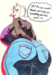 toriel from undertale by girin