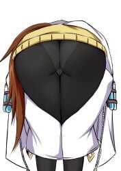 1girls agnes_tachyon_(umamusume) ass box_wonderland cygames female horse_girl pantyhose praise praise_da_booty_(meme) umamusume umamusume_pretty_derby