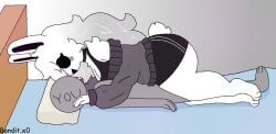 bunnygirl from geometry dash by bandit.x0