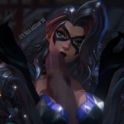 black cat (marvel rivals) from marvel by liquidstar16