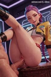 1boy 1boy1girl 1girls ai_generated animated animation arched ass feet feet_up female fevideos fit from_behind hi_res highres kpop_demon_hunters moaning moaning_in_pleasure naked nude original_character penetration pussy rumi_(kpop_demon_hunters) sex straight tagme vagina vaginal_penetration video