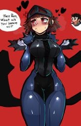 makoto niijima from atlus by aidancore