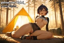 belle (zenless zone zero) from hoyoverse by alphai