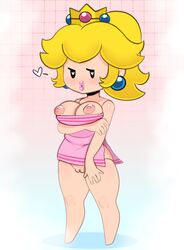 paper peach from mario (series) by somescrub