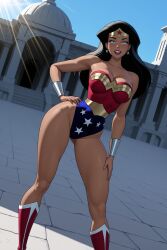 diana prince from dc comics by spicytoonai