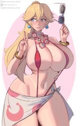 princess peach from mario (series) by ferdinandus