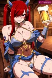 erza scarlet from fairy tail by stelmazura