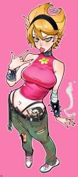 mandy (billy and mandy) from the grim adventures of billy and mandy by hentaku studios