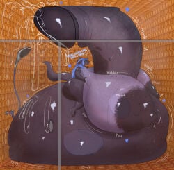 anthro autotitfuck balls big_balls big_breasts big_penis black_nipples bodily_fluids breast_play breasts butt dragon dripping erect_nipples erection freckled_arms freckled_breasts freckled_butt freckled_chest freckled_legs freckled_shoulders freckled_thighs freckles genital_fluids genitals glans glistening glistening_body grey_body gynomorph hair heart_symbol herm hi_res huge_balls huge_breasts huge_penis humanoid_genitalia humanoid_penis hyper hyper_balls hyper_breasts hyper_genitalia hyper_penis hyper_testicles intersex leaking_precum liamjackal masturbation milfhar_(milfhar_derg) moan mythological_creature mythological_scalie mythology nipples nude onomatopoeia open_mouth penile penile_masturbation penis precum precum_drip precum_on_penis precum_squirt precum_string scalie shower shower_masturbation shower_room sitting sitting_on_balls solo sound_effects tail text wet wet_body