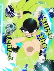 1girls anthro anthro_female anthro_only anthrofied areolae blue_eyes breasts female female_only fur furry furry_female furry_only genyacero idw_publishing large_breasts nipples nude nude_female sega solo sonic_(series) sonic_the_hedgehog_(comics) sonic_the_hedgehog_(idw) sonic_the_hedgehog_(series) surge_the_tenrec