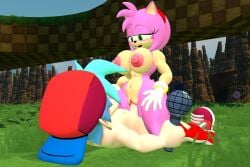 1boy 1girls 3d 3d_(artwork) amy_rose boyfriend_(friday_night_funkin) cheating cheating_(relationship) cheating_boyfriend cowgirl_position crossover eastern_and_western_character friday_night_funkin furry_female interspecies kabalmystic_(style) male_human/female_anthro netorare ntr penis_in_pussy sonic_(series) sonic_the_hedgehog_(series) straight straight_sex tagme vaginal_penetration vaginal_sex voluptuous voluptuous_anthro voluptuous_female