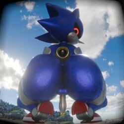 metal sonic from sega by t-bone (artist)