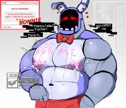 withered bonnie from five nights at freddy's by fredrick7298