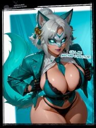white fox (marvel rivals) from marvel by noctzurn