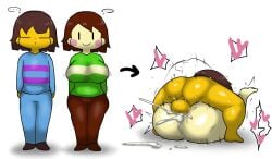 1boy 1girls 2d before_and_after big_ass big_breasts chara charisk cleavage clothed clothing cum cum_in_pussy cum_inside enigi09 female frisk heart male mating_press penetration penis pussy sex tagme toby_fox undertale undertale_(series) vagina vaginal_penetration vaginal_sex