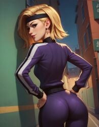 ai_generated blonde_hair coach_greer marvel marvel_comics milf moon_girl_and_devil_dinosaur wartorn32