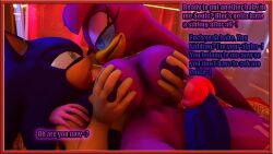 1boy 1girls 2022 3d 3d_(artwork) anthro areolae avian big_breasts big_penis breast_grab breasts dialogue female groping groping_breasts groping_from_behind looking_at_each_other male nipples nude nude_female nude_male penis png saucereturns sonic_(series) sonic_the_hedgehog sonic_the_hedgehog_(series) text wave_the_swallow