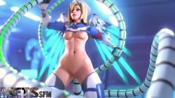 1girls 2017 3d alternate_costume anal animated areolae beret blizzard_entertainment bouncing_breasts breasts combat_medic_ziegler female female_only interspecies loop lowres mercy metssfm munt_works nipples nurse overwatch overwatch_2 overwatch_archives solo sound stockings stomach_bulge tagme technophilia tentacle tentacle_sex video