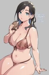 big_breasts bikini looking_at_viewer original ryo_agawa